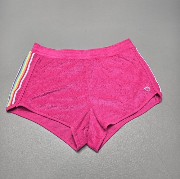 pro player pink high rise towel shorts women's size medium - Picture 9 of 9